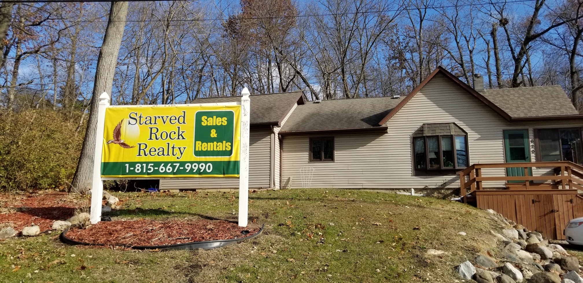 Starved rock realty poster for sales & rentals